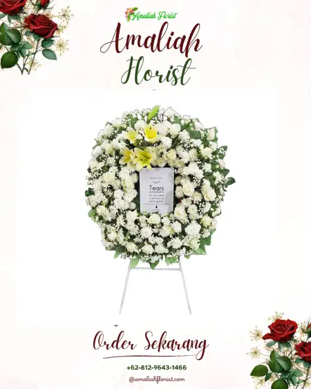 Krans Bunga Duka Pangatikan